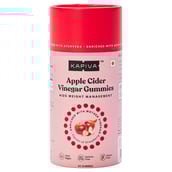 1 - Kapiva Apple Cider Vinegar Gummies (Aids Weight Loss),  60 gummies  Unflavoured 