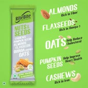 4 - RiteBite Nutrition Bar, 12 bar(s) Nuts & Seeds
