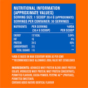 supplement - Fast & Up Whey Advanced - Isolate + Hydrolyzed Whey,  2.01 lb  Creamy Coffee 