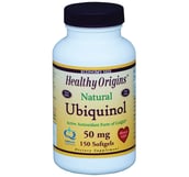 Healthy Origins CoQ10 Ubiquinol 50 mg,  150 softgels 