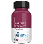 Purayati Garcinia Extract 500 mg,  90 veggie capsule(s) 