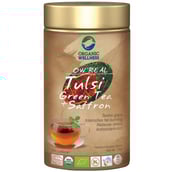 Organic Wellness OW' Real Tulsi Green Tea+Saffron,  0.100 kg  Natural 