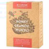Nourish Organics Honey Crunch Muesli,  0.3 kg  Unflavoured 