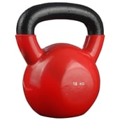 B Fit USA Vinyl Kettle Bell,  Red  18 kg 