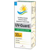 Intencis Derma Care UV-Guard Sunscreen Lotion,  50 g  All Skin Type 
