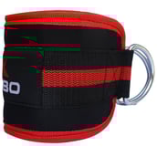 KOBO D-Ring Ankle Strap (WTA18),  Black & Red  Free Size 