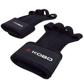 KOBO Hand Grips Gym Gloves (WTG-18),  Black  Large 