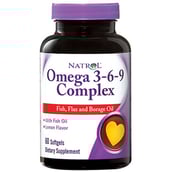 Natrol Omega 3-6-9 Complex,  90 softgels 