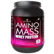 Nutriley Amino Mass Whey Protein,  1.1 lb  Kesar Pista Badam 