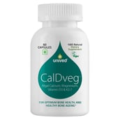 Unived Cal D Veg, 60 capsules