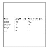 KOBO Weight Lifting Gloves (WTG-05),  Black  Large 