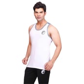 Omtex Ghost Stringer for Men,  White  Large 