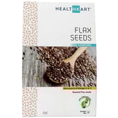 HealthKart Flaxseeds 100% Natural Roasted, 0.2 kg(Front)