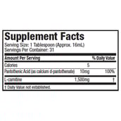 MuscleTech Platinum 100% L-Carnitine 1500,  0.473 L  Unflavoured 