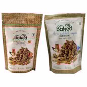 Get Baked Crunch Rocks Combo of 2,  Maple & No Added Sugar  0.1 kg 