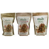 Get Baked Crunch Rocks Combo of 3,  Maple Cranberry & Pudina  0.150 kg 