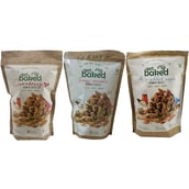 Get Baked Crunch Rocks Combo of 3,  Cranberry No Added Sugar & Tangy Masala  0.150 kg 
