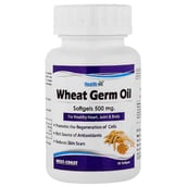 Healthvit Wheat Germ Oil 500 mg,  60 softgels 