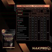 3 - Nakpro Calcium Caseinate Protein, 2.2 lb Cookies & Cream (Pack of 2)