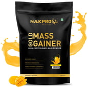 1 - Nakpro Gold Mass Gainer, 2.2 lb Mango