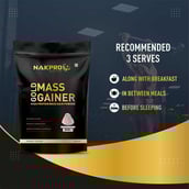 5 - Nakpro Gold Mass Gainer,  2.2 lb  Chocolate Cream 