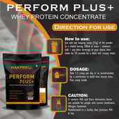 5 - Nakpro Perform Plus+ High Performance Whey,  2.2 lb  Chocolate (Pack of 2) 