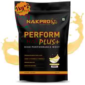 1 - Nakpro Perform Plus+ High Performance Whey, 2.2 lb Banana (Pack of 2)