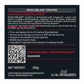 7 - MuscleBlaze CreaPRO Creatine with Creapure Powder from Germany,  Melon Twist  0.55 lb 