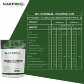 7 - Nakpro Vegan Platinum Soy Protein Isolate,  2.2 lb  Unflavoured 