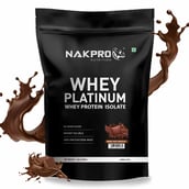 1 - Nakpro Whey Platinum Whey Protein Isolate,  2.2 lb  Double Rich Chocolate 