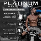 3 - Nakpro Whey Platinum Whey Protein Isolate,  4.4 lb  Chocolate 
