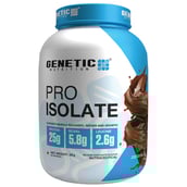 1 - Genetic Nutrition Pro Isolate,  4.4 lb  Belgian Chocolate 