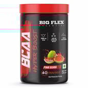 1 - Big Flex Essential BCAA Hyperboost,  0.88 lb  40 Servings  Pink Guava 