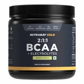 1 - Nutrabay Gold 2:1:1 BCAA + Electrolytes,  0.55 lb  31 Servings  Green Apple 