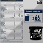 5 - Proquest Lean Mass,  11 lb  Alphonso Mango 