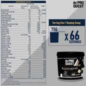 5 - Proquest Lean Mass,  11 lb  Vanilla Cream 