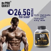 3 - Proquest Raw Whey Protein,  4.4 lb  Unflavoured 