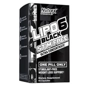1 - Now Lipo6 Black Stim-Free,  60 capsules  Unflavoured 