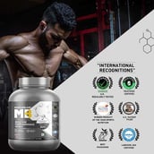 13 - MuscleBlaze Biozyme Performance Whey Protein,  4.4 lb  Choco Crispers 