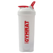 1 - GNC Gymrat Shaker, White 750 ml