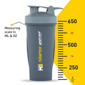 7 - MuscleBlaze Champion Shaker Series,  Grey  650 ml 