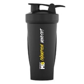 2 - MuscleBlaze Champion Shaker Series,  Black  650 ml 