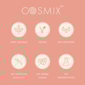 5 - Cosmix Prebiotics My Happy Gut,  60 g  Unflavoured (Pouch, Pack of 3) 