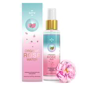 1 - Setu Organic Rose Water,  130 ml  Steam Distilled 