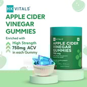 6 - HealthKart HK Vitals ACV (750mg),  30 gummies  Apple