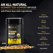 10 - MuscleBlaze T-Surge Black,  60 tablet(s)  Unflavoured 