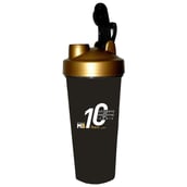 MuscleBlaze Limited Edition Vidyut Shaker,  Golden/Black  650 ml 