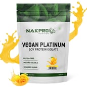 1 - Nakpro Vegan Platinum Soy Protein Isolate,  2.2 lb  Mango 