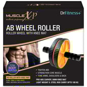 9 - MuscleXP AB Roller Wheel,  Yellow  Free Size 