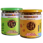 1 - Promunch Roasted Soya Snack,  Tangy Pudina(Jain Snack), Noodle Masala Combo  150 g 